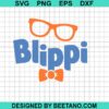 Blippi Glasses And Bowtie Svg