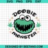 Doodle Monster Weed Svg