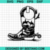 Cowboy Boots Svg