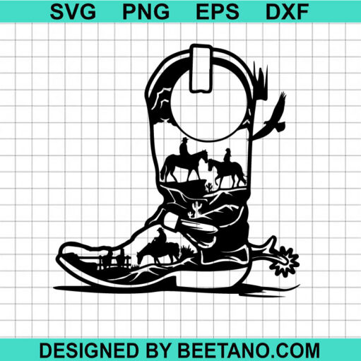 Cowboy Boots SVG