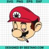 Super Mario Smoking Weed Svg
