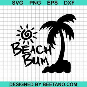 Beach Bum Svg