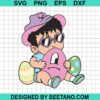 Baby Benito With Easter Egg Svg