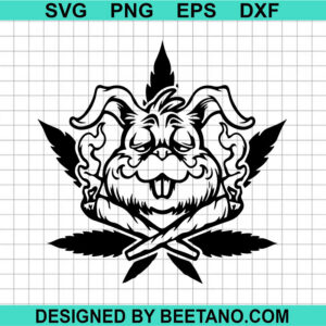 Bunny Smoking Joint Svg