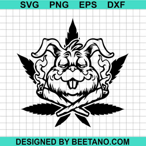 Bunny Smoking Joint SVG