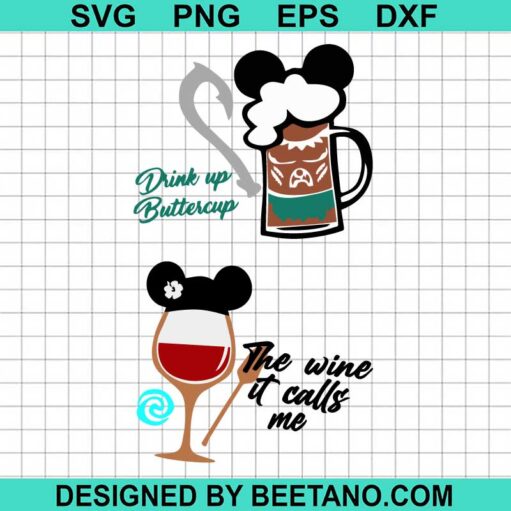 Moana Wine Glass Svg