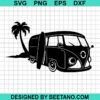Beach Van Svg