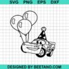 Mcqueen Lightning Car Birthday Svg