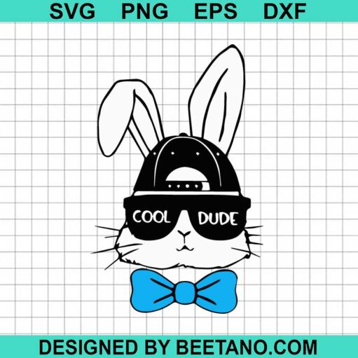 Bunny Cool Dude Svg