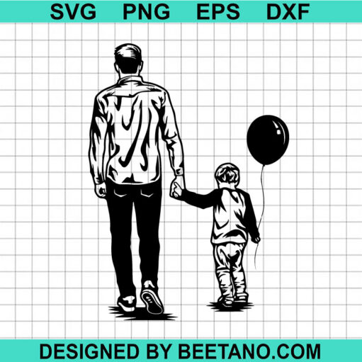 Father And Son SVG