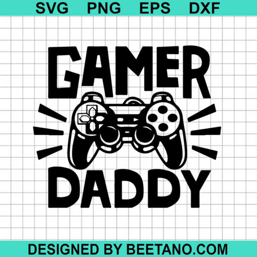 Gamer Dad SVG