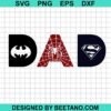 Superhero Dad Svg