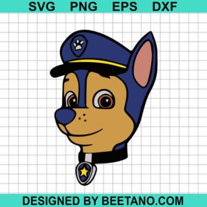 Chase Paw Patrol Face Svg