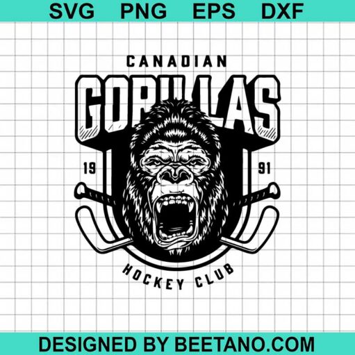 Canadian Grillas Hockey Club Svg