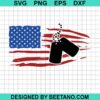 American Flag Dog Tag Svg