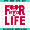 Delta Sigma Theta 1913 For Life Svg