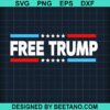 Free Trump Svg