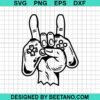 Rock Sign Gamer Controller Svg