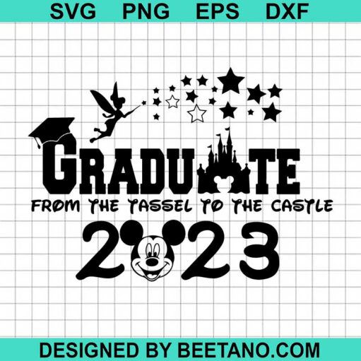 Mickey Graduate 2023 Svg
