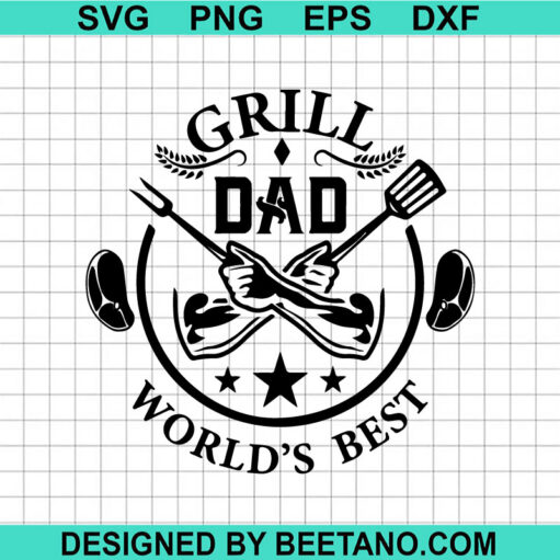 Grill Dad SVG