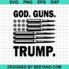 God Guns Trump Svg