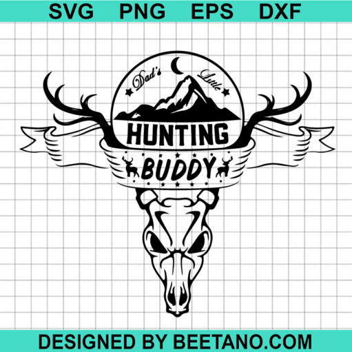 Dad's Little Hunting Buddy SVG
