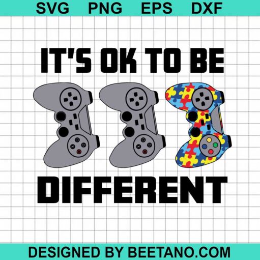 It's Ok To Be Different Svg