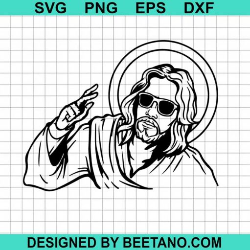 Cool Jesus Svg