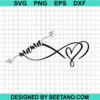 Mama Infinity Heart Svg