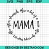 Mama Totally Blessed Svg