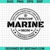 Proud Marine Mom Svg