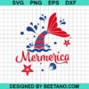 4Th Of July Mermaid Svg
