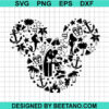 Mickey Mouse Summer Beach Svg