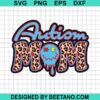 Autism Mom Leopard Svg
