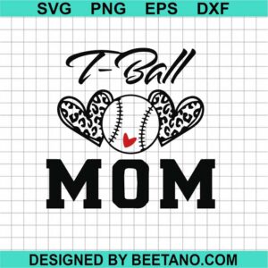 T Ball Mom Svg