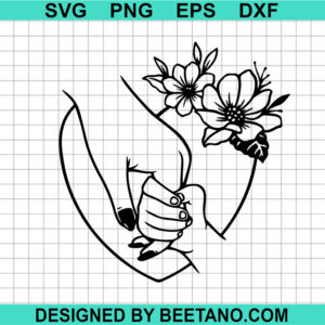 Mother And Son Holding Hand Svg
