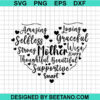 Mother Love Quotes Svg