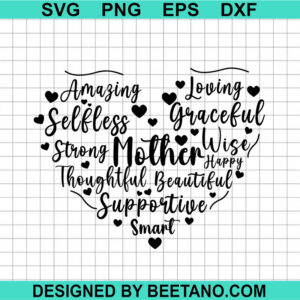 Mother Love Quotes Svg