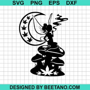 Fairy Smoking Joint Svg