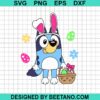 Bluey With Bunny Ears Svg