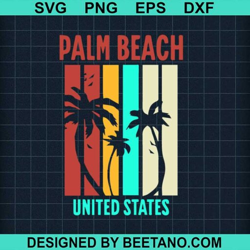 Palm Beach United States Svg