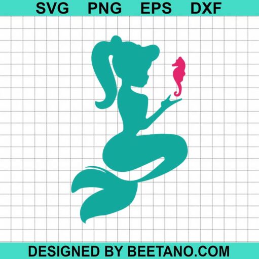 Mermaid Princess Svg
