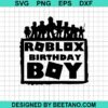 Roblox Birthday Boy Svg