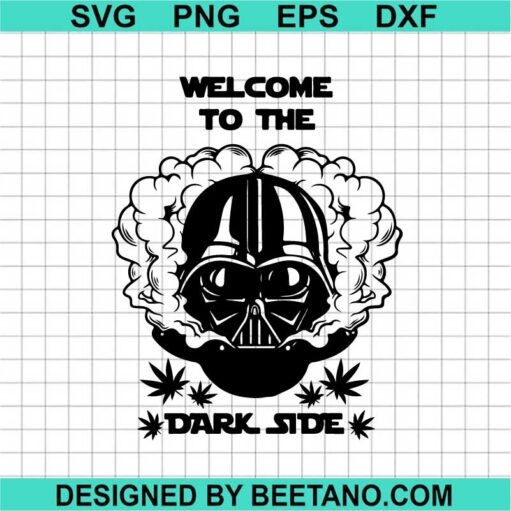 Darth Vader Happy 420 Svg
