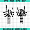 Skeleton Hand Guitar Holder Svg