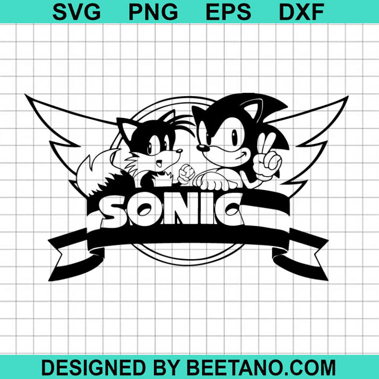 Sonic The Hedgehog SVG, Sonic And Tails SVG, Sonic 2 SVG, Sonic Tails SVG