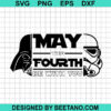 May The Fourth Be With You Svg
