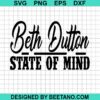 Beth Dutton Ranch Svg