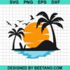 Summer Scene Svg