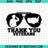 Thank You Veterans Svg
